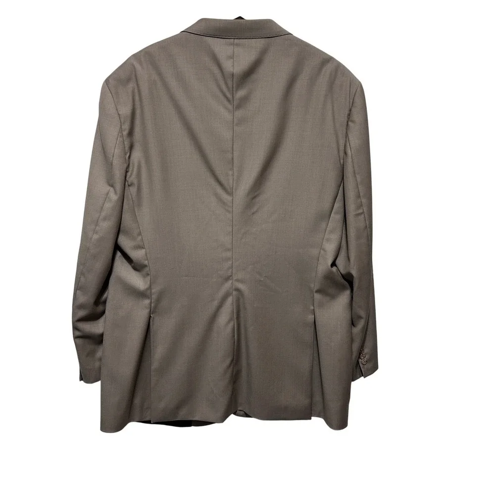 Jos. A. Bank 1905 Collection Mens 50 Long Taupe‎ 100% Wool 2-Button Suit Jacket